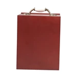 Handle Hardware Mahogany Wooden Keepsake Pet Urn  Boxs