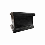 Keepsake Cremation Pet Urn with Hardware Frame Photo