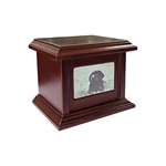 Keepsake Wood Pets urn with Photo Frame Design