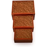 Medium Dark Reddish Brown Rosedwood Cremation Urn