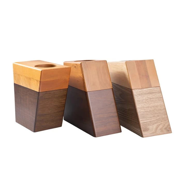 Our Life Companion Pet Wooden Urn with Small Potted Plant compartmemt