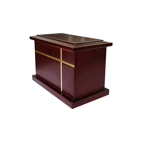 European Style Walnut Wood Caskets, ,Cremation Urns for Human Ashes