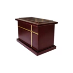 European Style Walnut Wood Caskets, ,Cremation Urns for Human Ashes