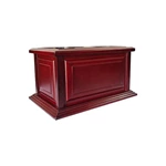 European Style Walnut Wood Caskets, ,Cremation Urns for Human Ashes