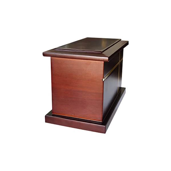 European Style Walnut Wood Caskets, ,Cremation Urns for Human Ashes