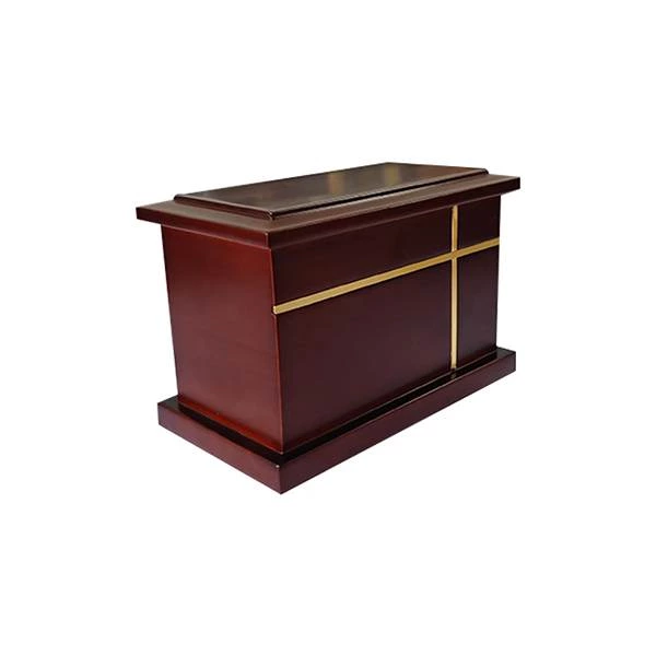 European Style Walnut Wood Caskets, ,Cremation Urns for Human Ashes