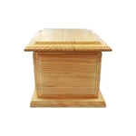 Keepsake Cremation Urn,Oak Wooden Cremation Urns for Adult