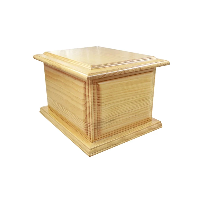 Keepsake Cremation Urn,Oak Wooden Cremation Urns for Adult