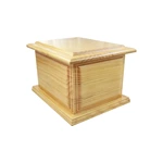 Keepsake Cremation Urn,Oak Wooden Cremation Urns for Adult
