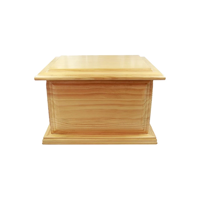 Keepsake Cremation Urn,Oak Wooden Cremation Urns for Adult