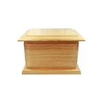 Keepsake Cremation Urn,Oak Wooden Cremation Urns for Adult