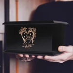 Wood Cremation for Adults Tree of Life and Bird