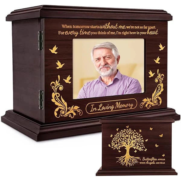 Hardware Wooden Cremation Urns for Human Ashes