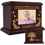 Hardware Wooden Cremation Urns for Human Ashes