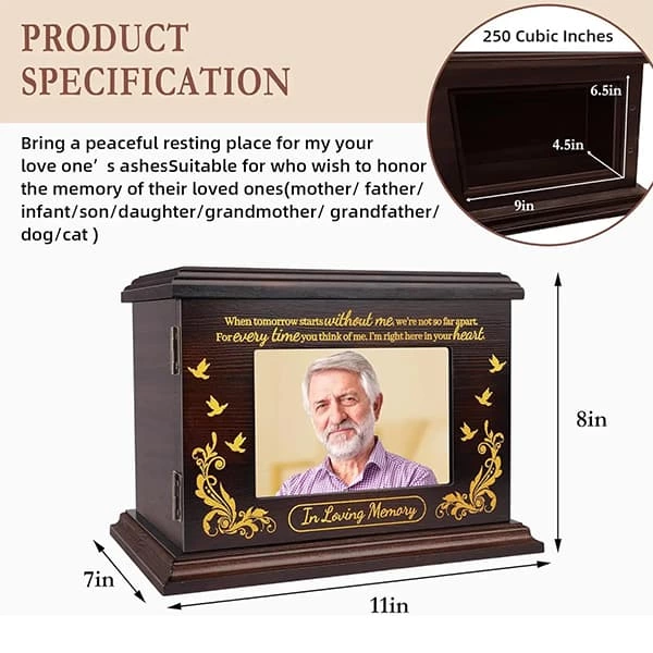 Hardware Wooden Cremation Urns for Human Ashes
