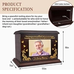 Hardware Wooden Cremation Urns for Human Ashes