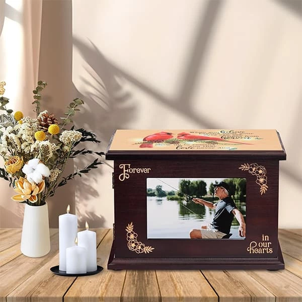 Diplay Photo Frame Pet Cremation Urn for Human or Anmals