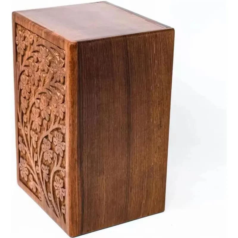 Handmade Rosewood Cremation Urn