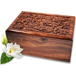 Handmade Rosewood Cremation Urn