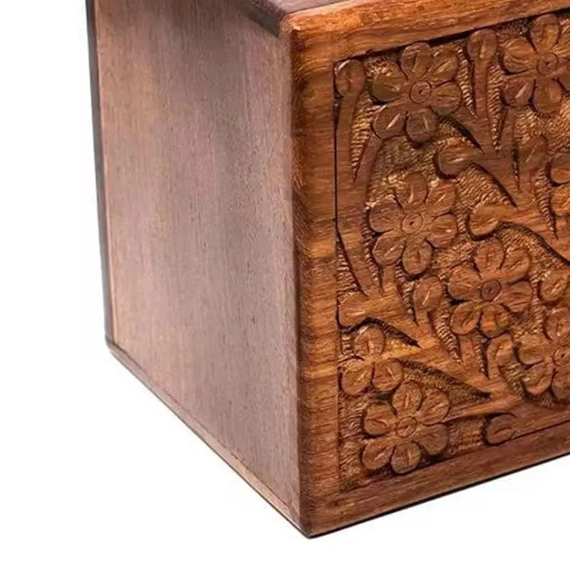 Handmade Rosewood Cremation Urn