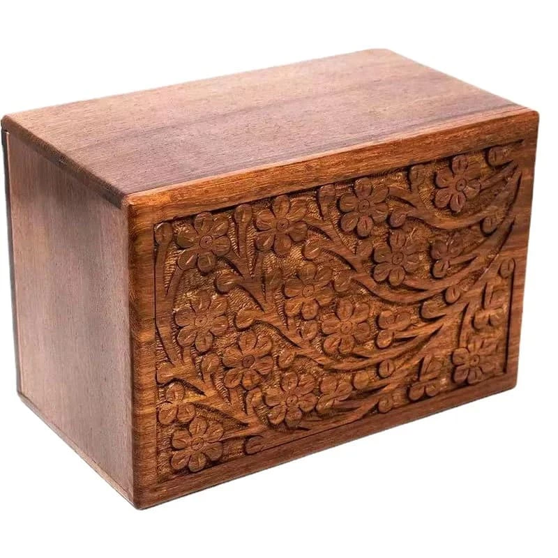 Handmade Rosewood Cremation Urn
