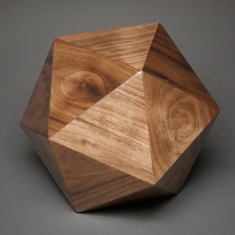 Unique Wood Cremation Urn for Pet or Humans