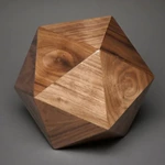 Unique Wood Cremation Urn for Pet or Humans