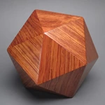 Unique Wood Cremation Urn for Pet or Humans