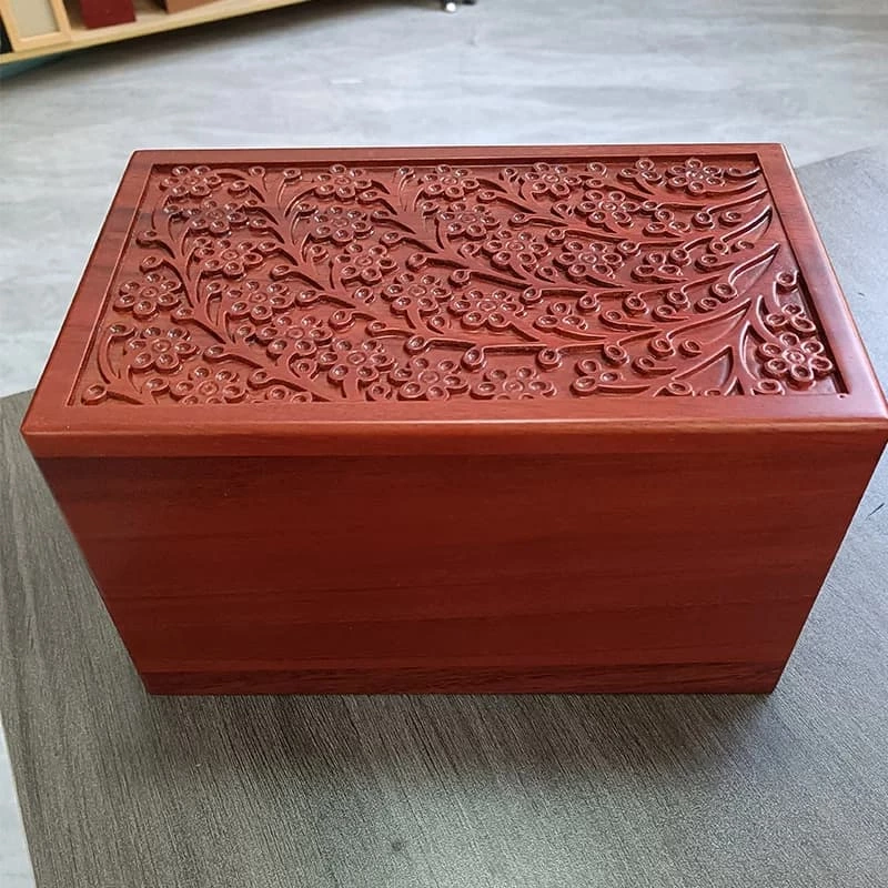 Cremation Wood Urn for Human Ashes