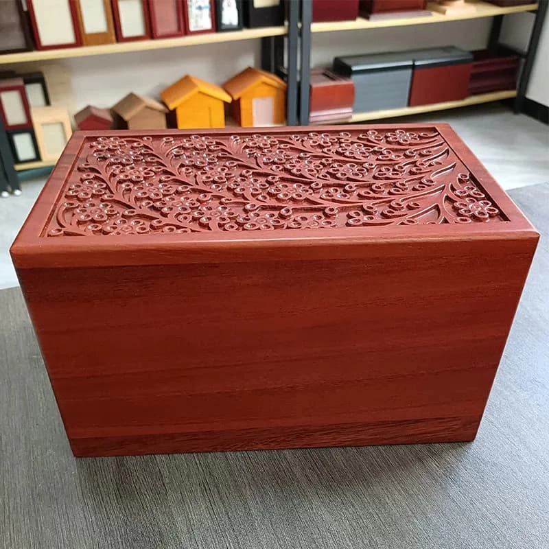 Cremation Wood Urn for Human Ashes