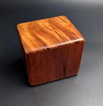 Furneral Wood Pet Cremation Urn Curly Hawaiian Koa