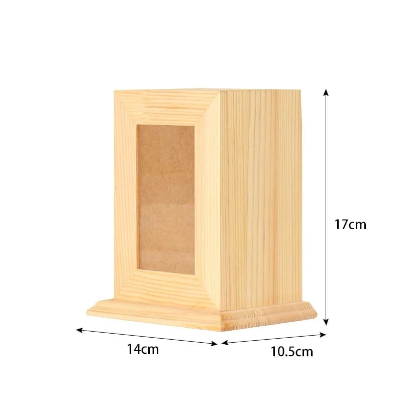 Photo Frame Design Small Wooden Keepsake Urns