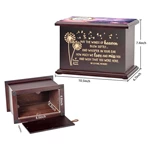 Keepsake Wooden Box Urns for Human Ashes