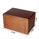 Adult Cremation Wooden Urns with Smooth and Modern