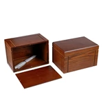Adult Cremation Wooden Urns with Smooth and Modern