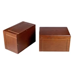Adult Cremation Wooden Urns with Smooth and Modern