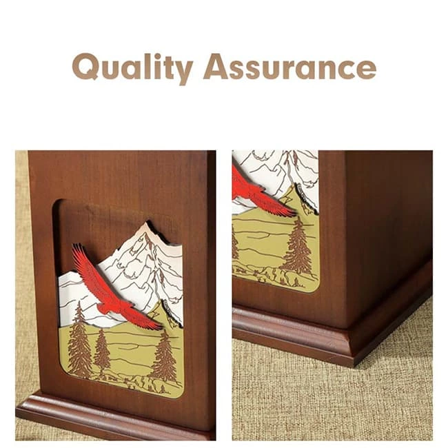 Carving Wood Cremation Urns