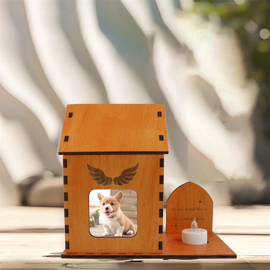 Buckle Fixations Design House Cremation Urn for Pets
