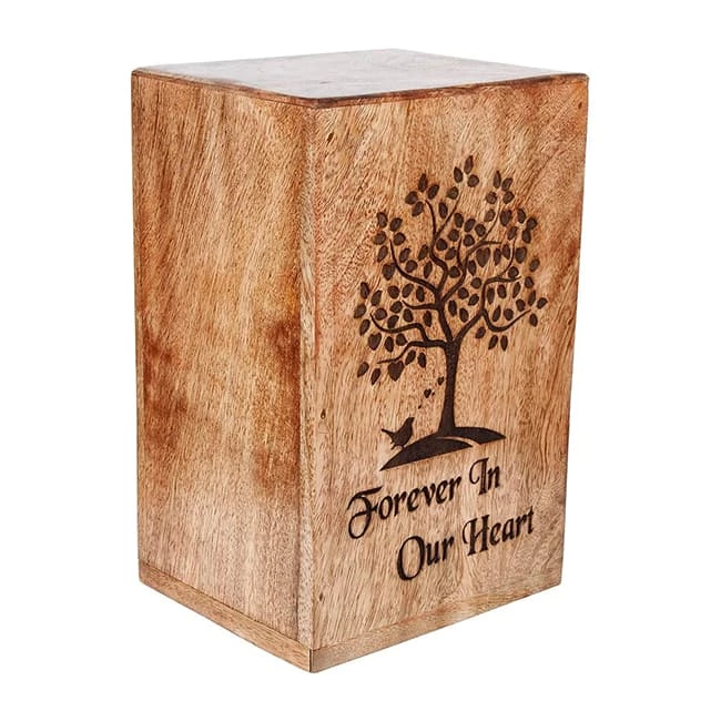 Laser Engraving Cremation caskets for pets or Human Ashes