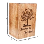 Laser Engraving Cremation caskets for pets or Human Ashes