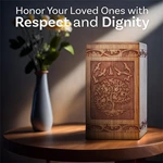 Rosewood Cremation Wooden Urn for Adults
