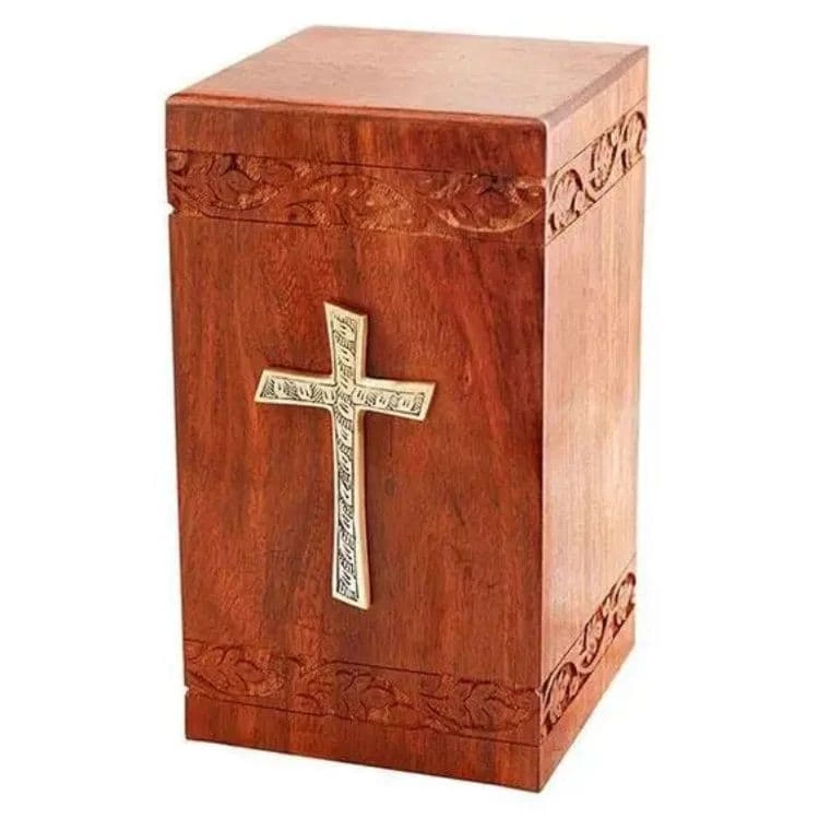 Rosewood Cremation Urn for Babay, Children