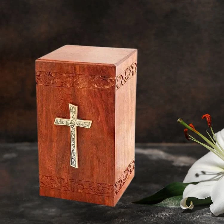Rosewood  Cremation Urn for Babay, Children