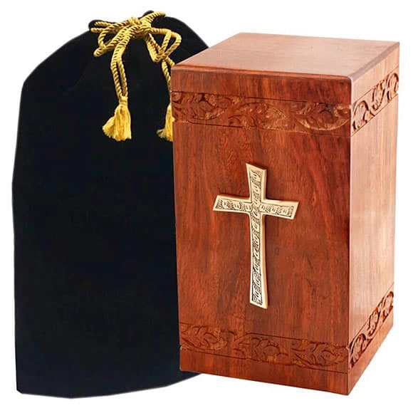 Rosewood  Cremation Urn for Babay, Children