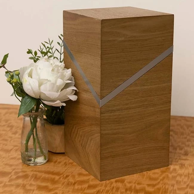 Wood Urn for Human Ashes