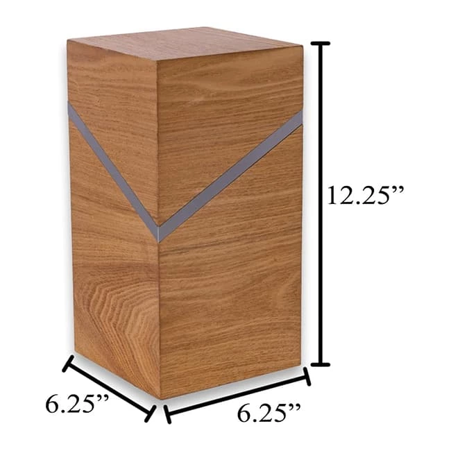 Wood Urn for Human Ashes