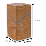 Wood Urn for Human Ashes