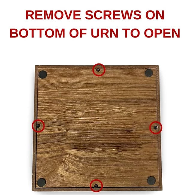 Wood Urn for Human Ashes