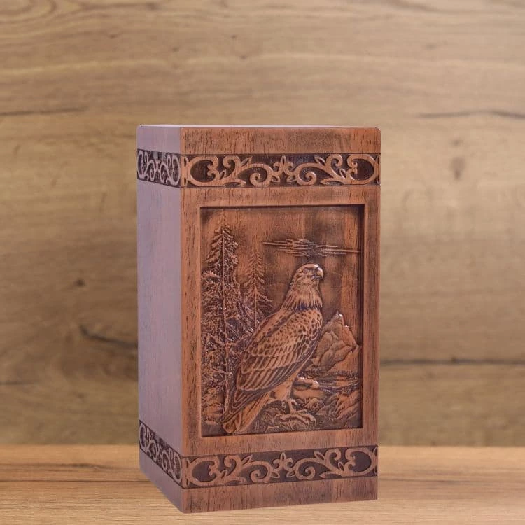 Keepsake Wooden Cremation Boxes for Humans