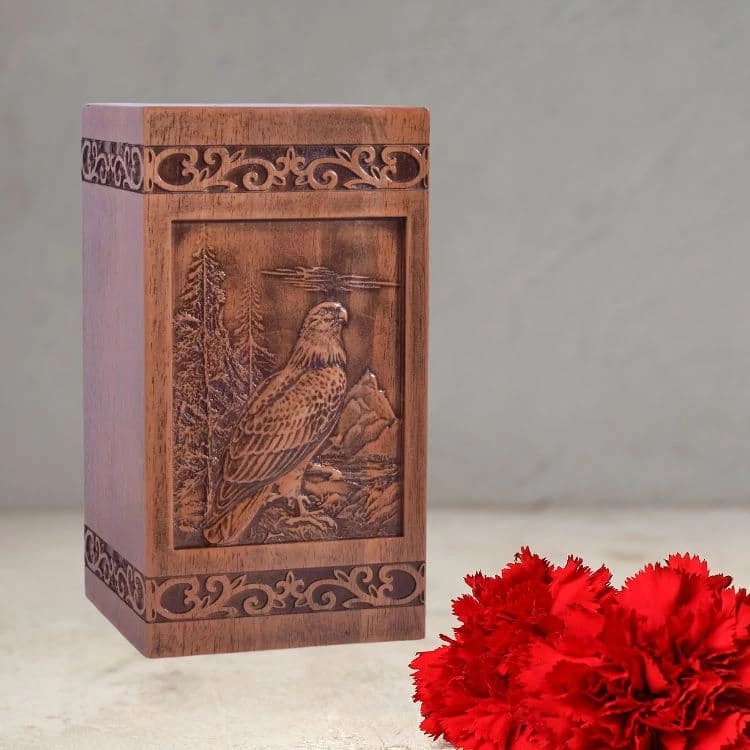 Keepsake Wooden Cremation Boxes for Humans